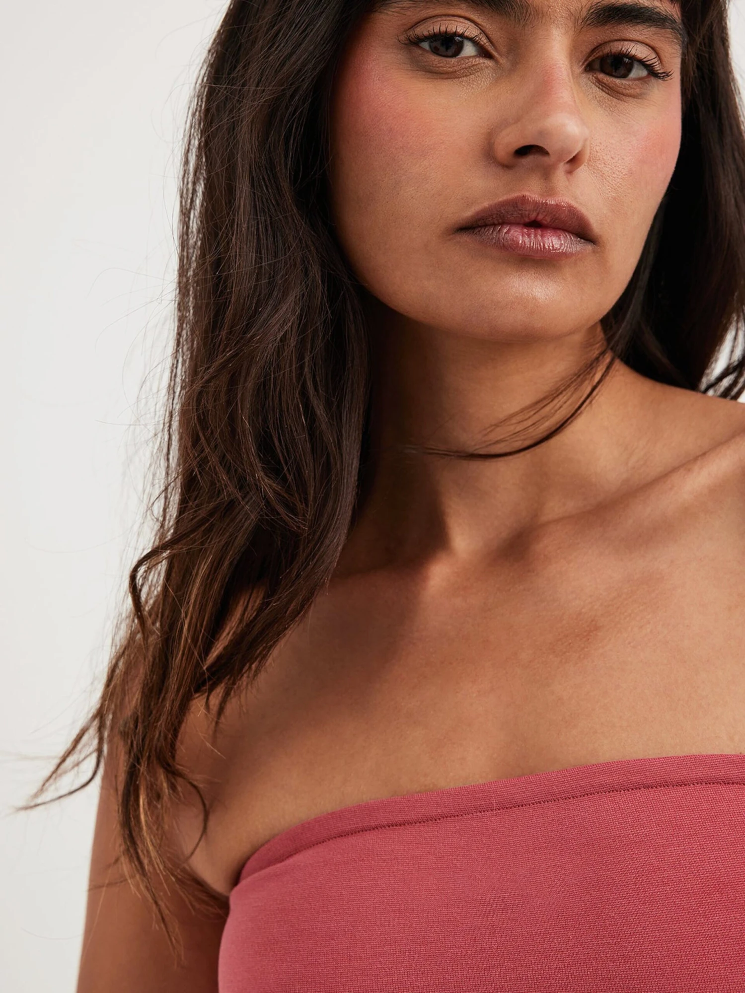 NA-KD Crop Tops Top Dames Rood - Afbeelding 4