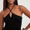 NA-KD Uitgaanstops Top Dames Zwart