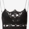 FREE PEOPLE Kanten Tops Top ATHENA Dames Zwart