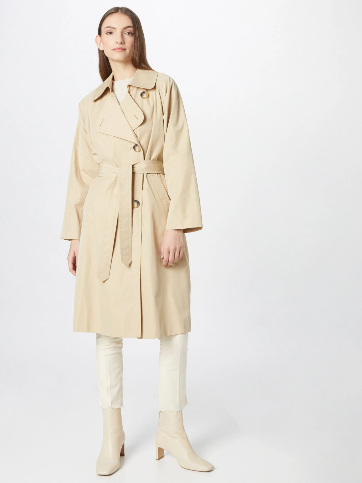Vanessa Bruno Trenchcoats Tussenmantel SMITH Dames Sand - Afbeelding 3