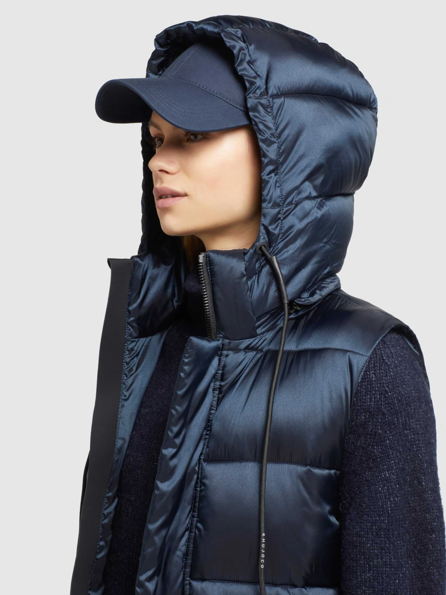 Khujo Bodywarmers Bodywarmer Tourin Dames Navy - Afbeelding 7