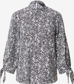 Dorothy Perkins Shirts Met 3/4 Mouw Shirt Dames Zwart / Wit