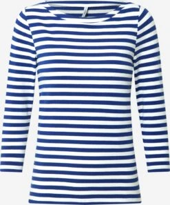 ONLY Shirts Met 3/4 Mouw Shirt Fifi Life Dames Blauw