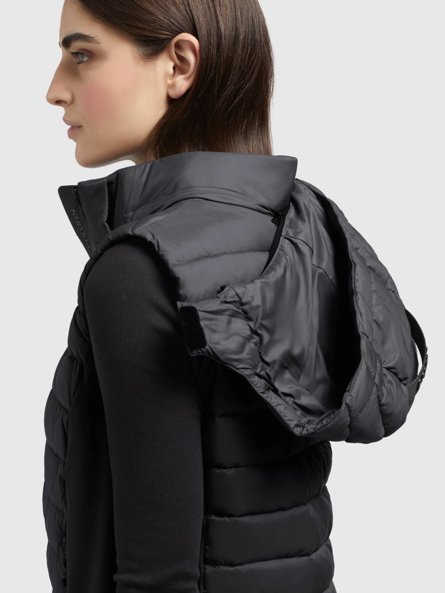 Khujo Bodywarmers Bodywarmer Becca Dames Zwart - Afbeelding 7