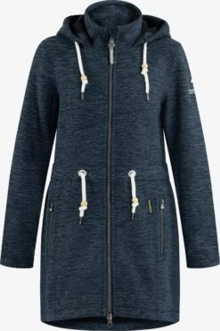 Schmuddelwedda Outdoor Jassen Fleece Jas Dames Blauw