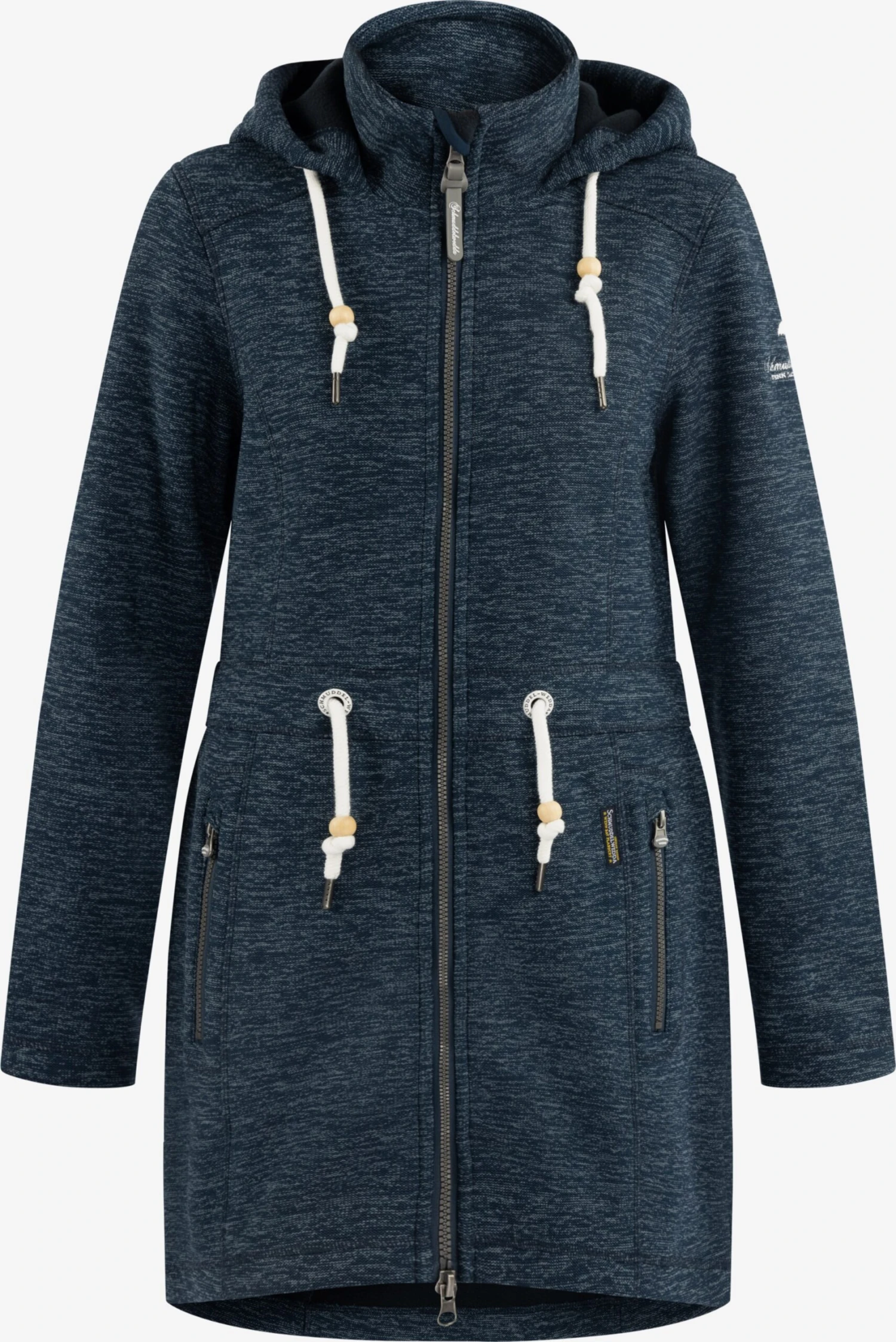 Schmuddelwedda Outdoor Jassen Fleece Jas Dames Blauw