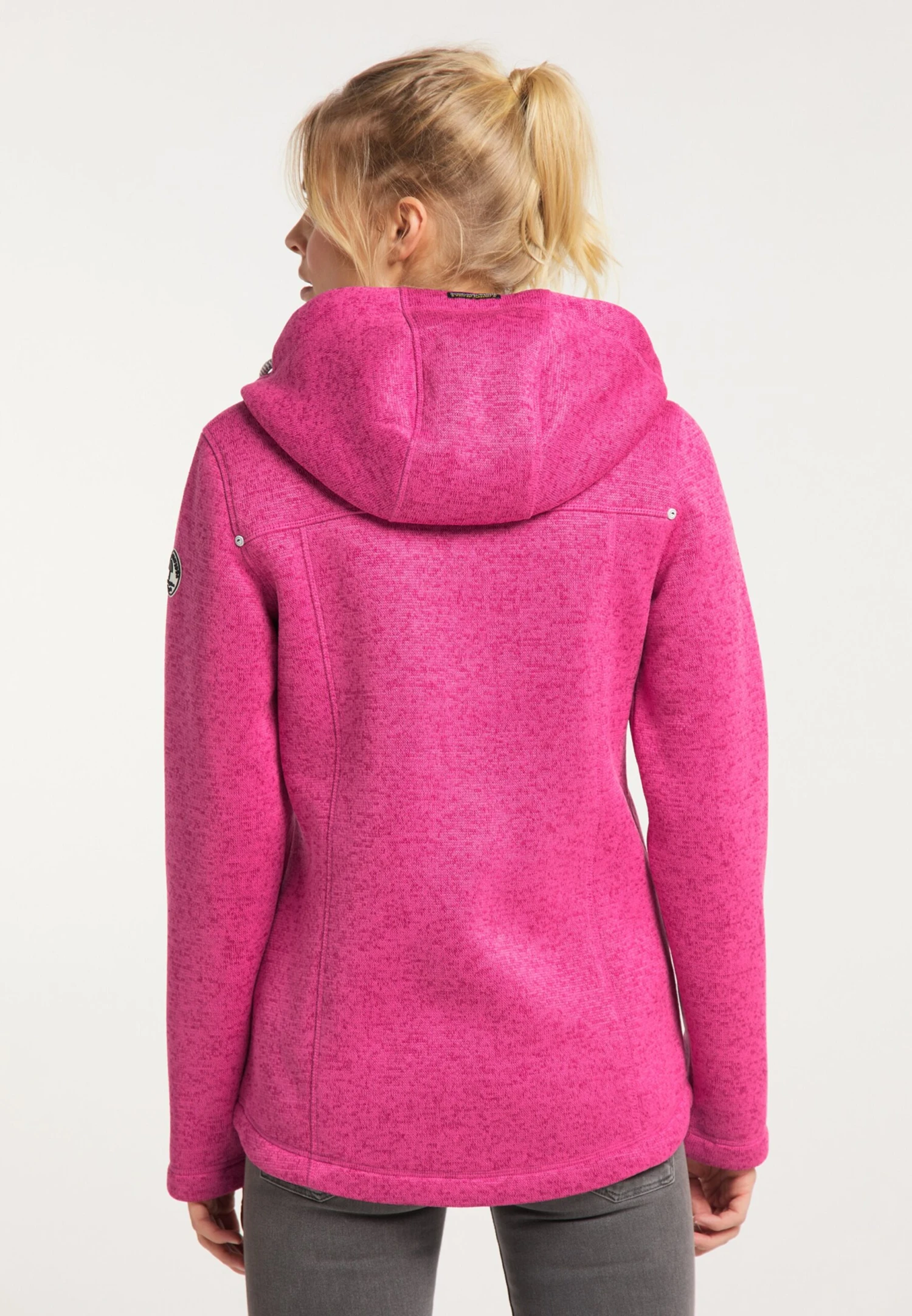 Schmuddelwedda Outdoor Jassen Fleece Jas Dames Pink - Afbeelding 3
