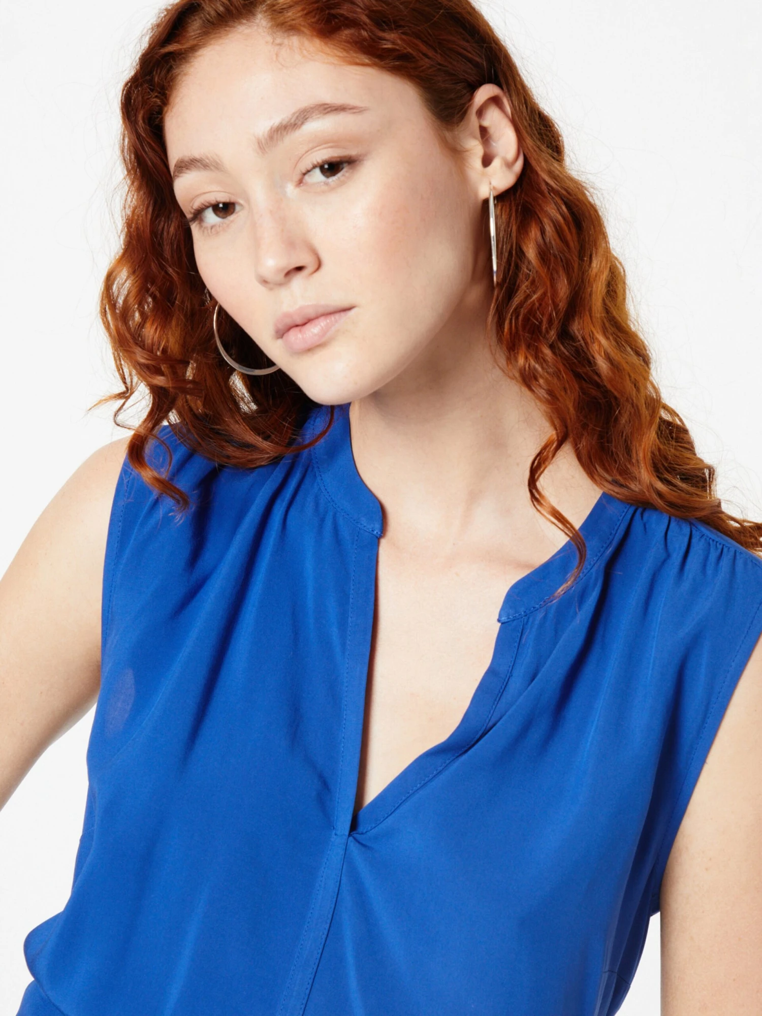 S.Oliver Blouse Tops Blouse Dames Royal Blue/koningsblauw - Afbeelding 2