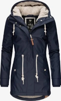 Ragwear Parkas Winterparka Monadis Dames Navy