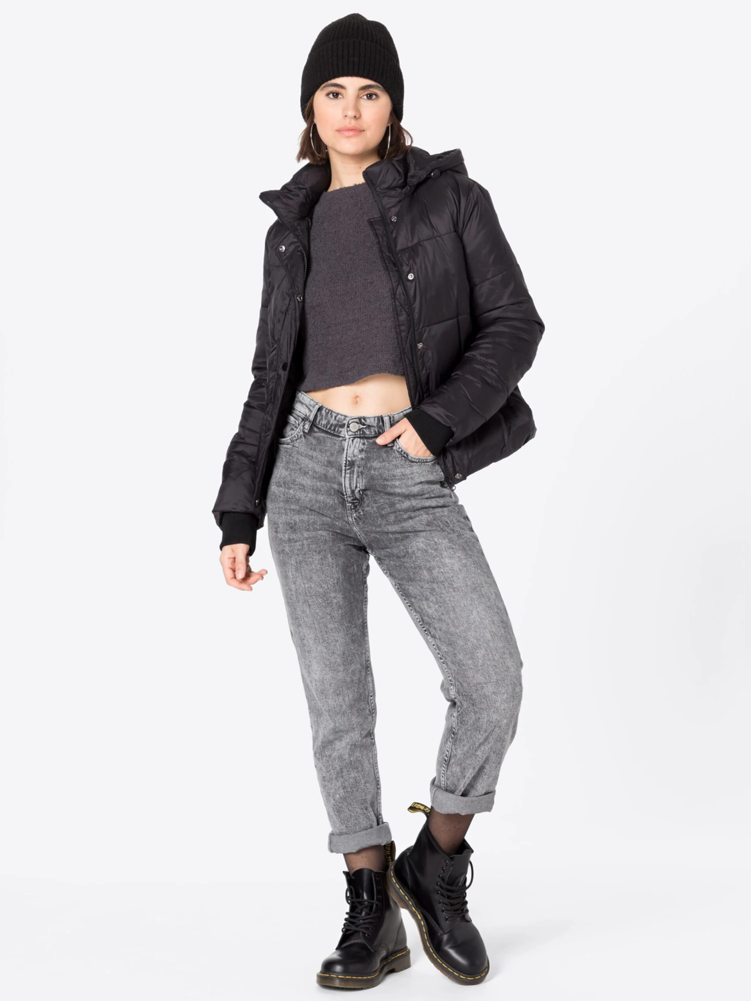 Tussenjassen Tussenjas DUSTY Dames Zwart - Afbeelding 6