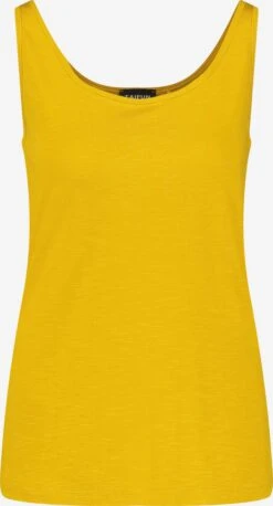 Taifun Tanktops Top Dames Geel