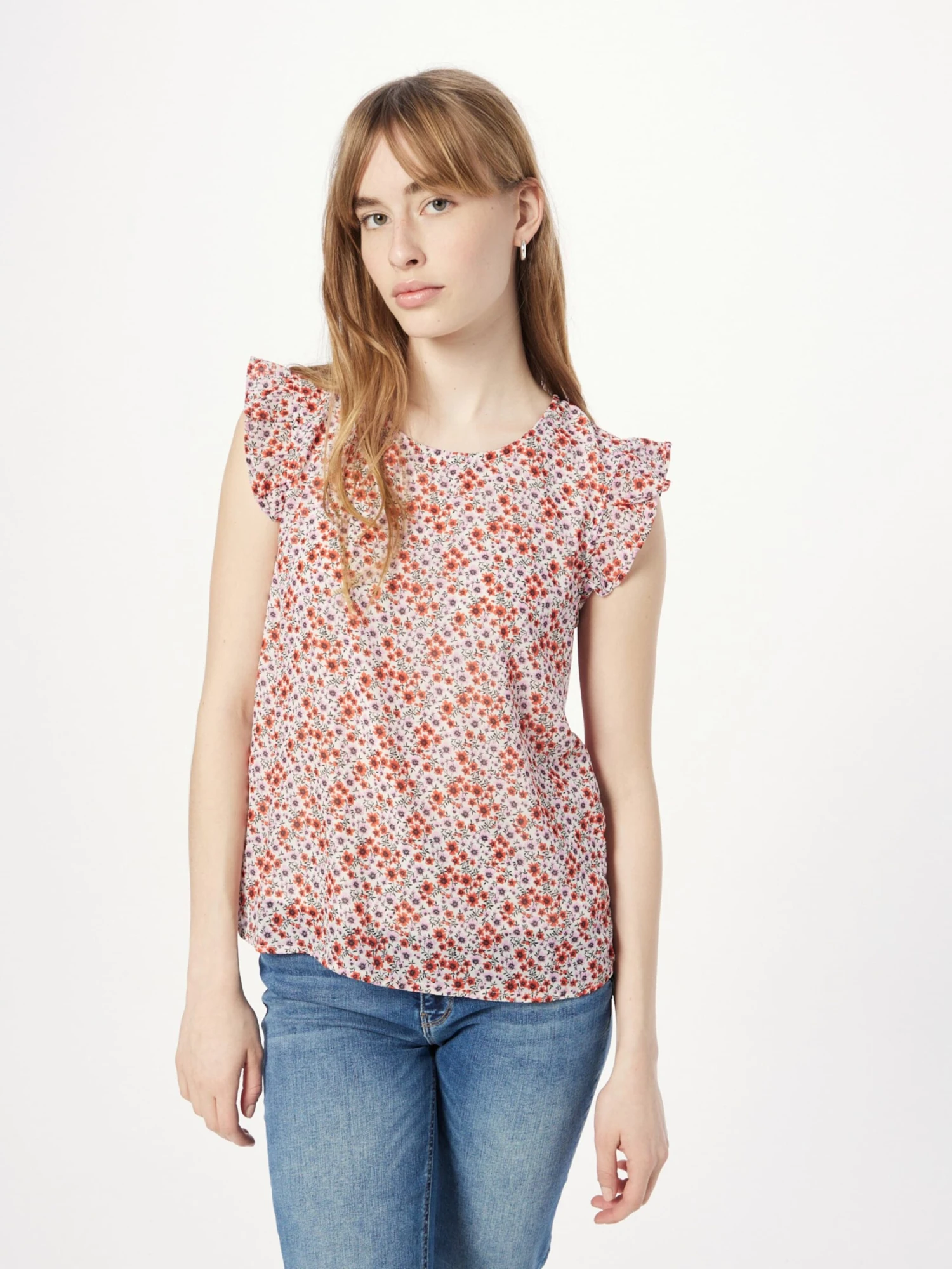 ONLY Blouse Tops Blouse ANN Dames Wit - Afbeelding 3