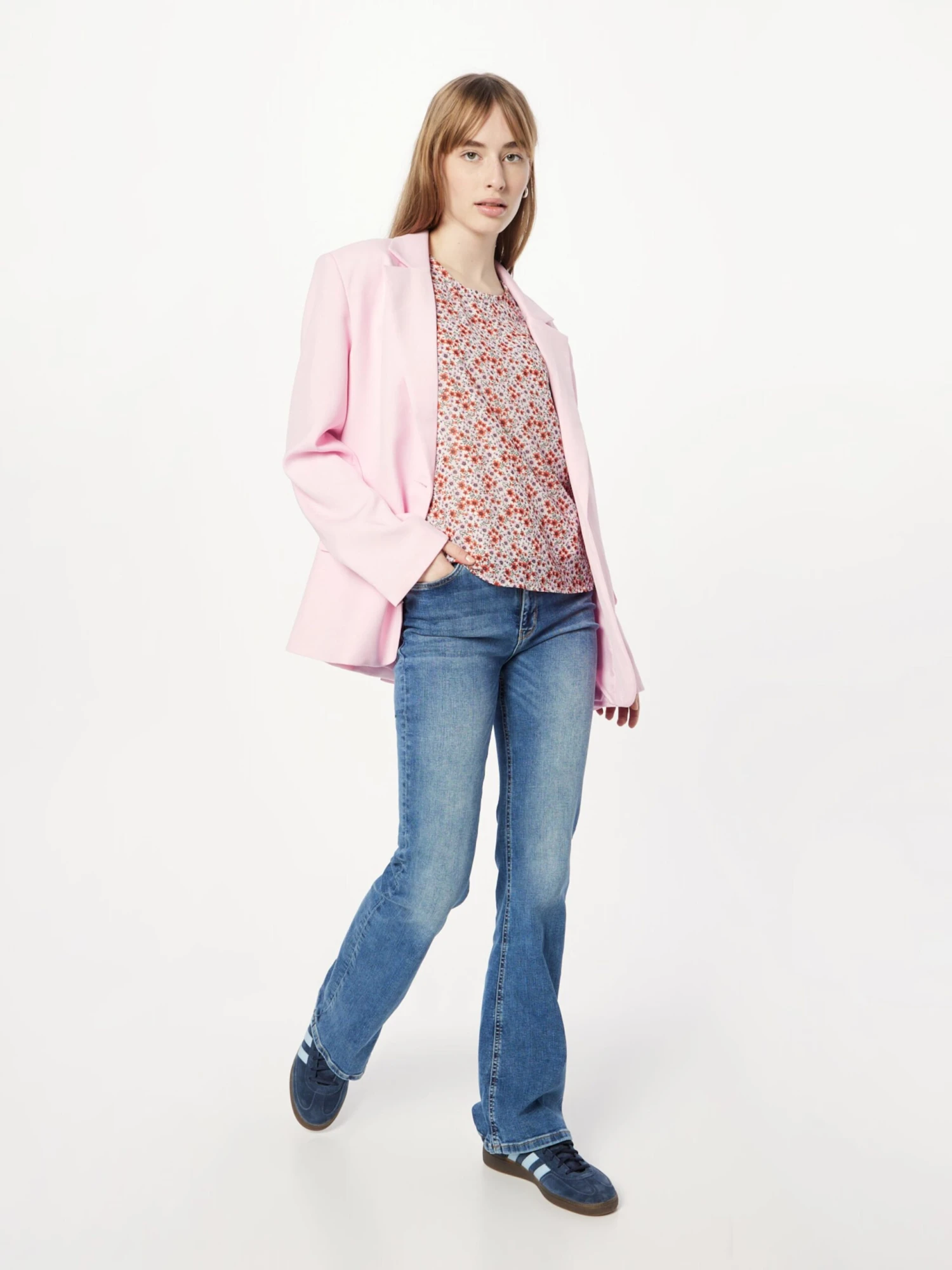 ONLY Blouse Tops Blouse ANN Dames Wit - Afbeelding 5