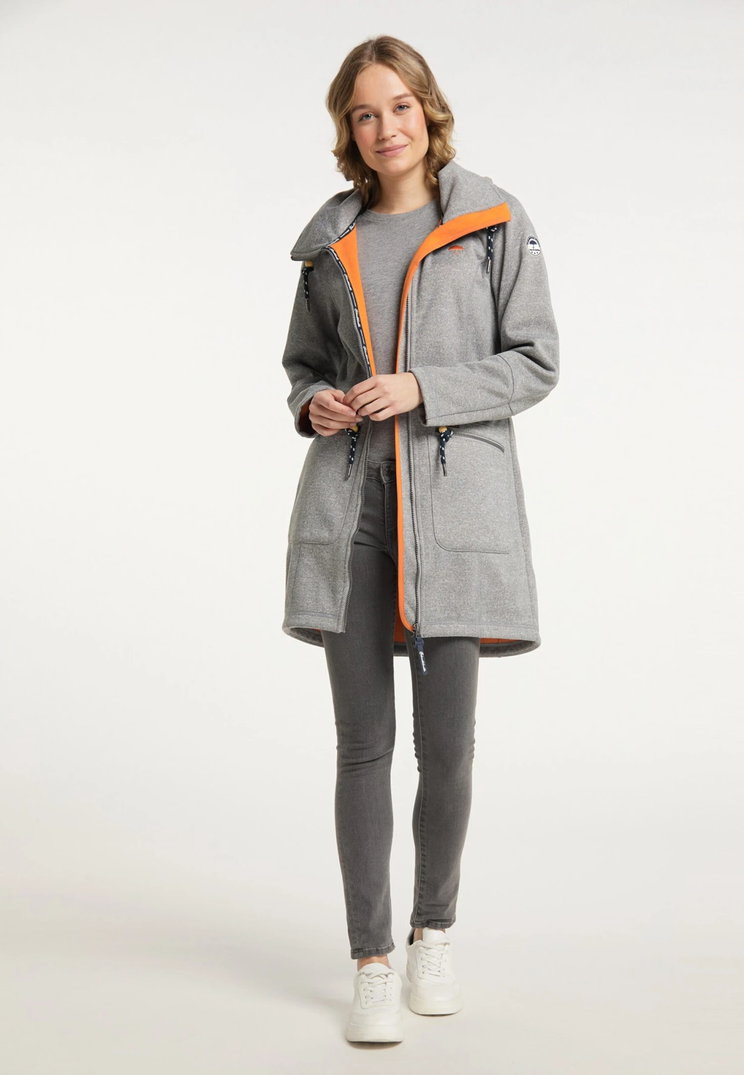 Schmuddelwedda Regenmantels Functionele Mantel Dames Grijs - Afbeelding 4