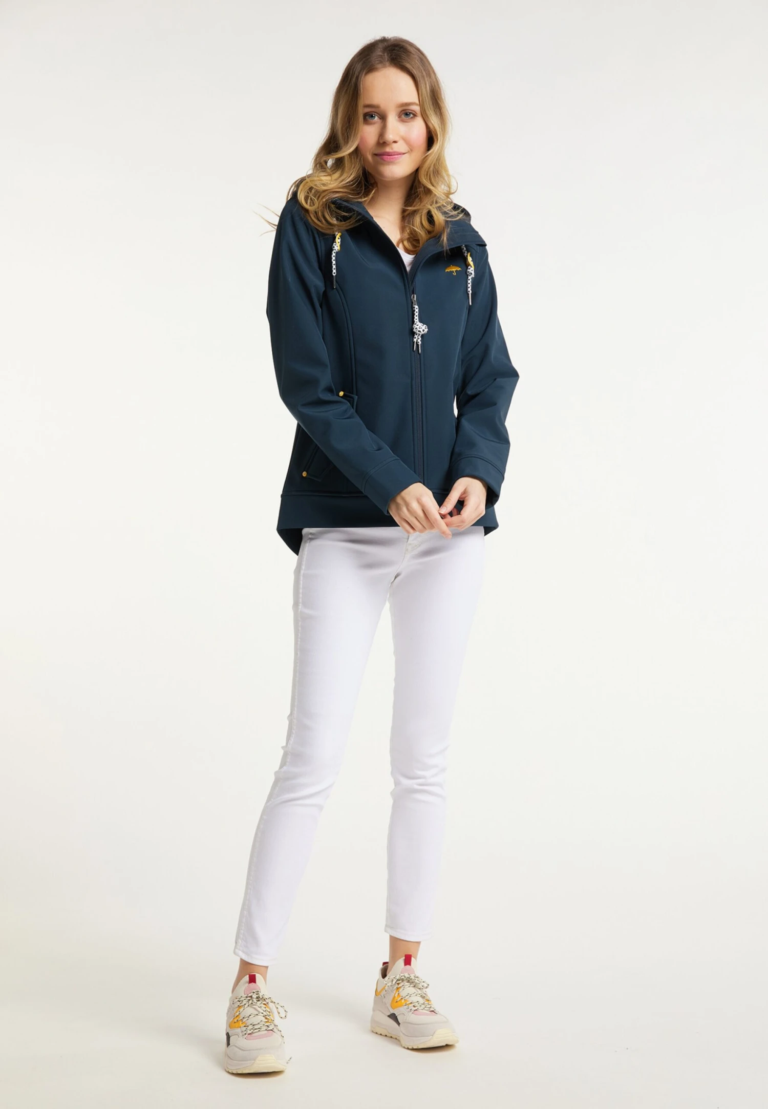 Schmuddelwedda Outdoor Jassen Functionele Jas Dames Navy - Afbeelding 4