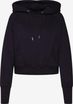 URBAN CLASSICS Hoodies Sweatshirt Dames Zwart