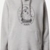Derbe Hoodies Sweatshirt Matrosenrobbe Dames Grijs