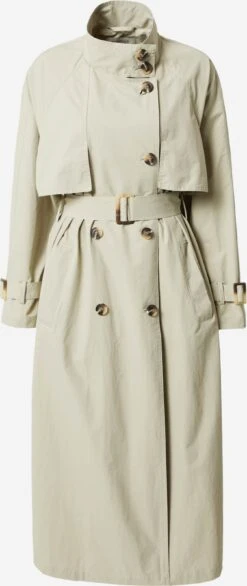 ESPRIT Trenchcoats Tussenmantel Dames Pastelgroen