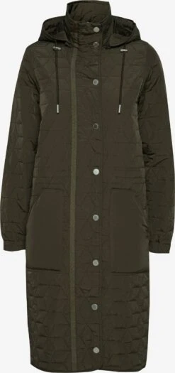 Fransa Tussenmantels Tussenmantel FRBAWARM Dames Donkergroen