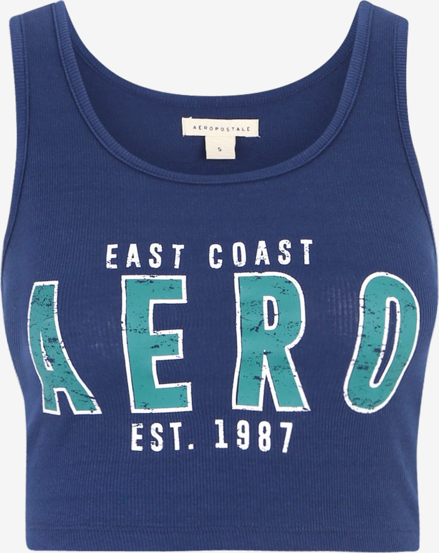 Aeropostale Tanktops Top DENVER Dames Navy / Pastelblauw