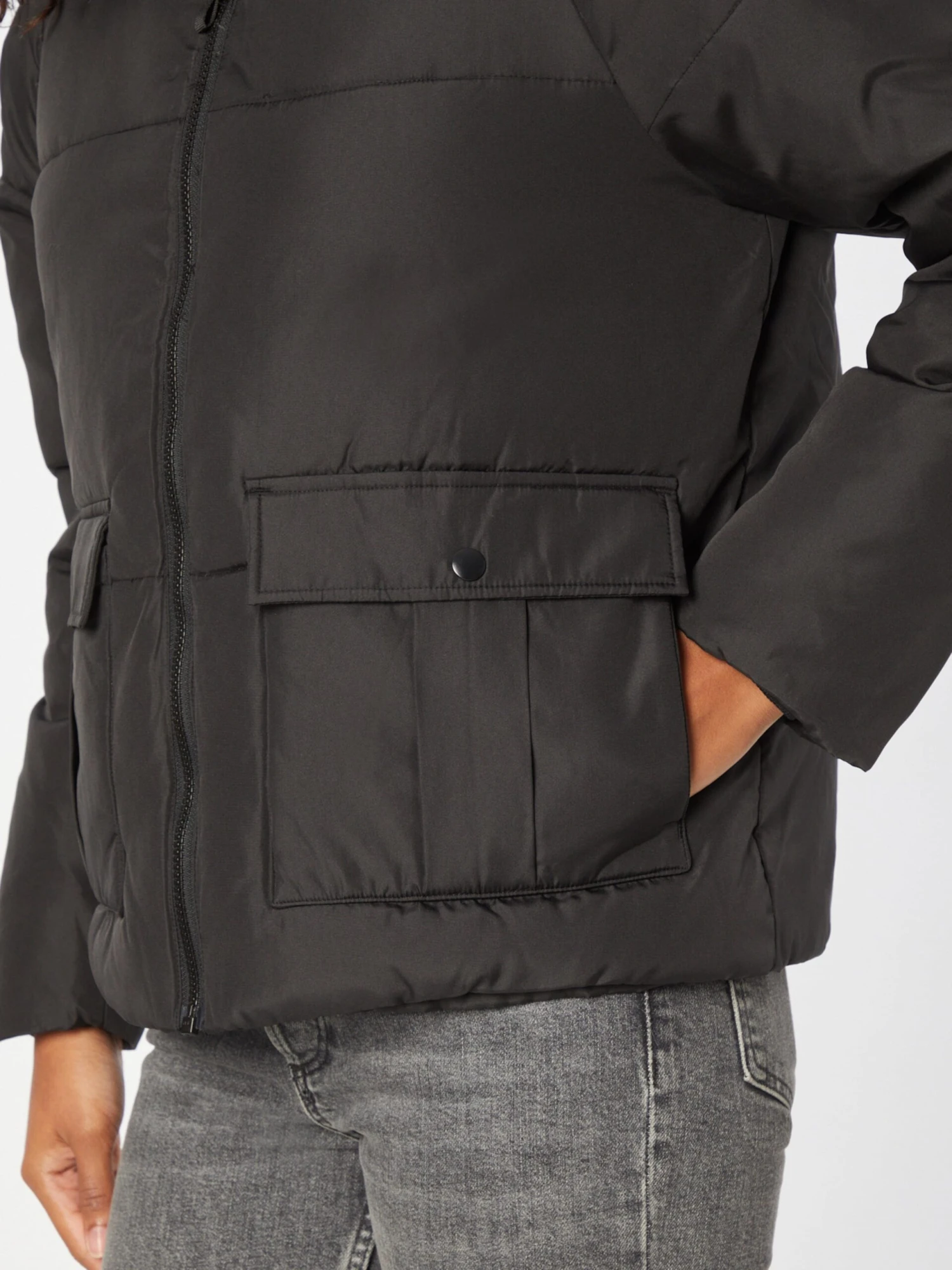 Selected Femme Gewatteerde Jassen Tussenjas Dasa Dames Zwart - Afbeelding 2