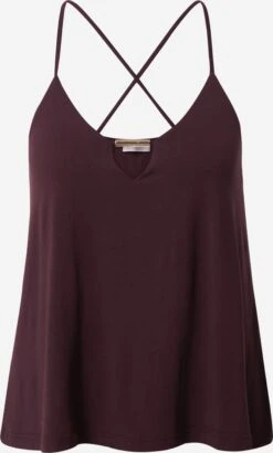 Spaghetti Tops Top Eloy Dames Chocoladebruin