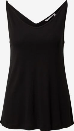 Spaghetti Tops Top Triangle Dames Zwart