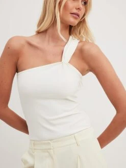 NA-KD Tops Top Dames Wit