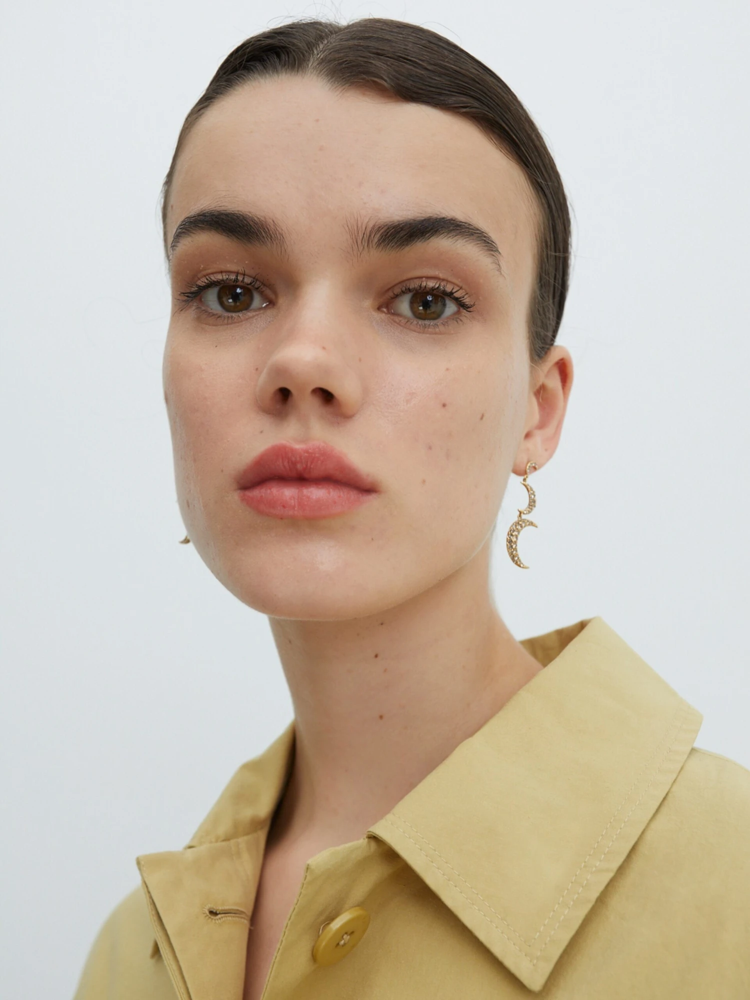 EDITED Trenchcoats Tussenmantel Silvana Dames Camel - Afbeelding 6