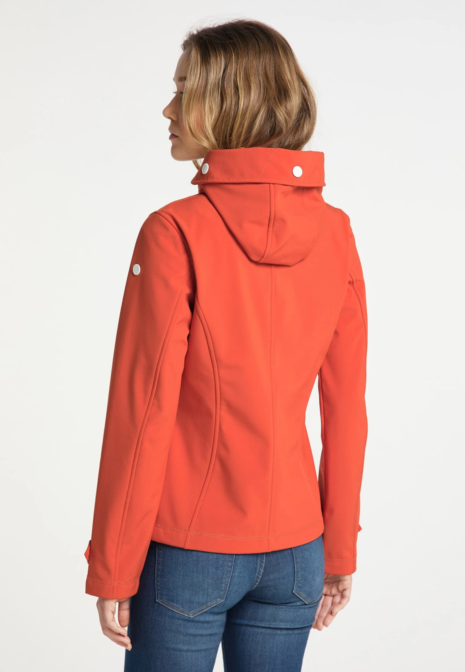 Outdoor Jassen Functionele Jas Dames Oranjerood - Afbeelding 3