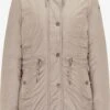 Parkas Winterparka Dames Beige