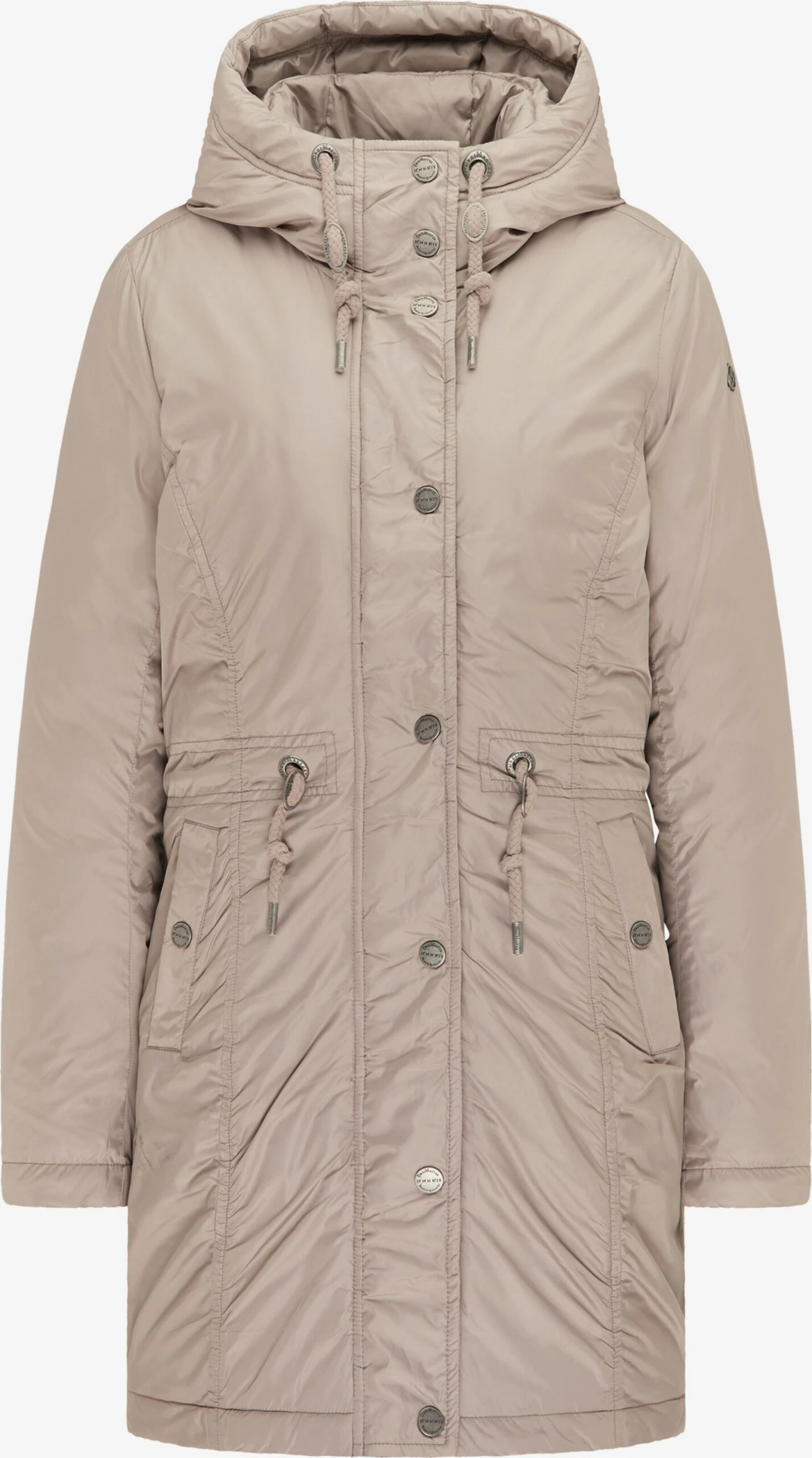 Parkas Winterparka Dames Beige