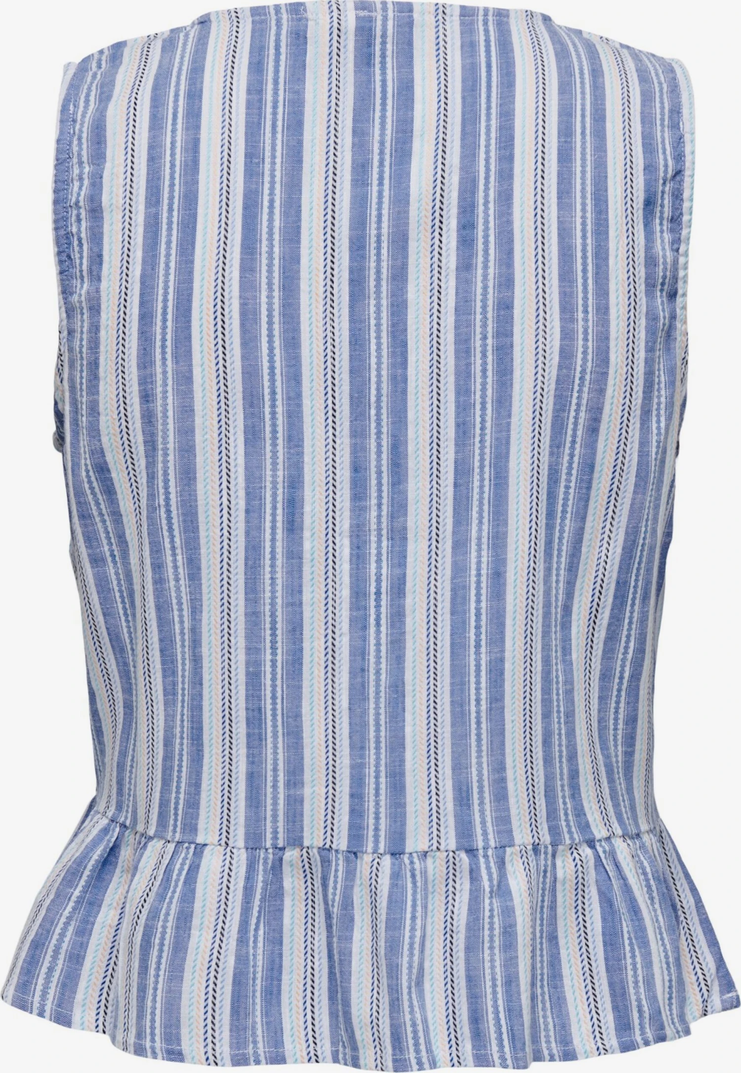 ONLY Blouse Tops Blouse Toni Dames Blauw - Afbeelding 2