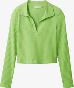 TOM TAILOR Denim Polos Shirt Dames Appel