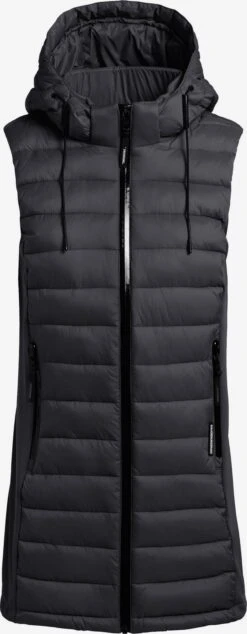 Khujo Bodywarmers Bodywarmer Becca Dames Zwart