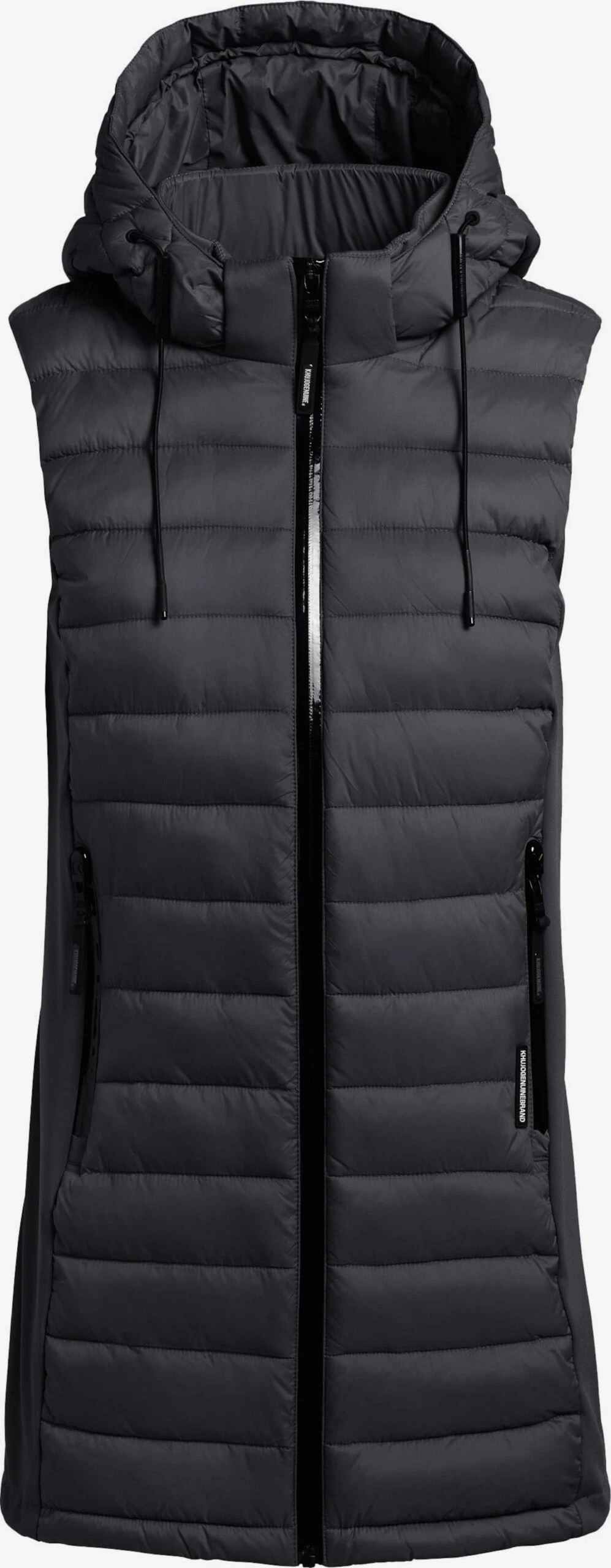 Khujo Bodywarmers Bodywarmer Becca Dames Zwart
