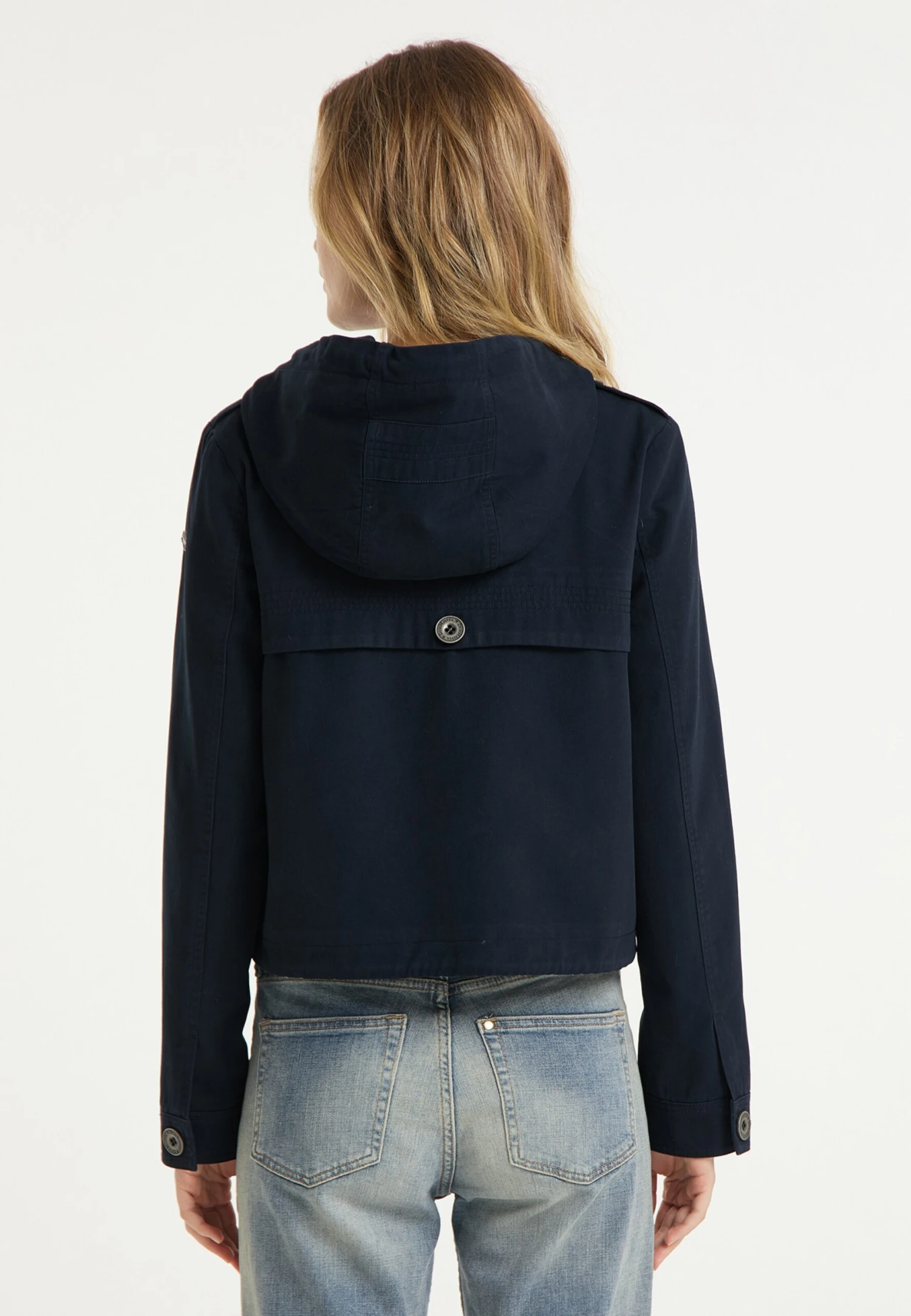 DreiMaster Vintage Tussenjassen Tussenjas Dames Nachtblauw - Afbeelding 3