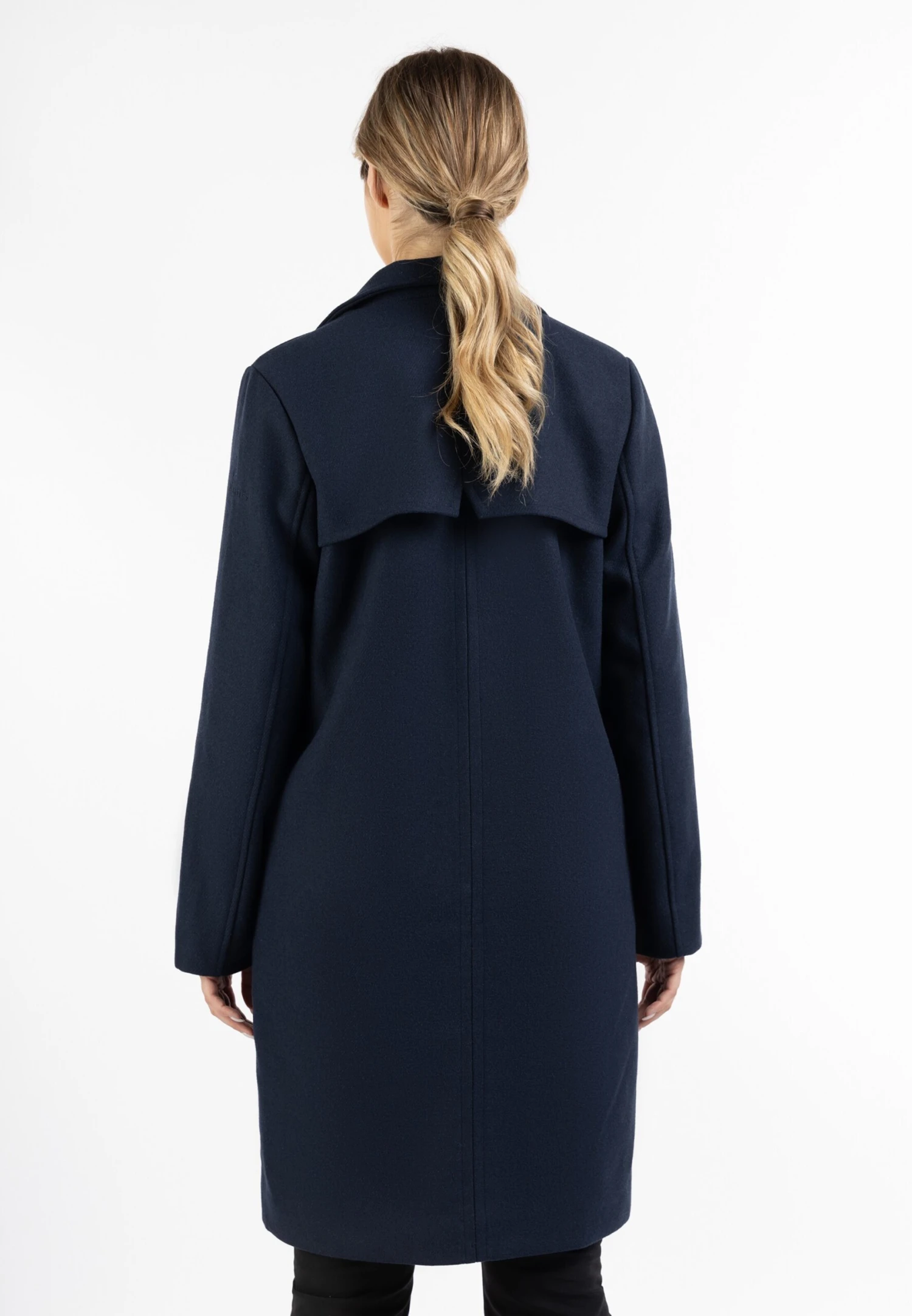 Tussenmantels Tussenmantel Dames Nachtblauw - Afbeelding 3