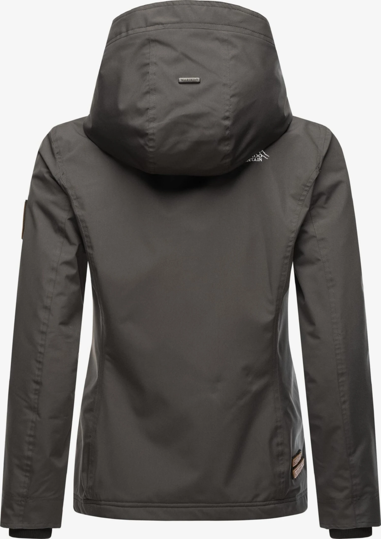 Marikoo Outdoor Jassen Functionele Jas Erdbeere Dames Antraciet - Afbeelding 3