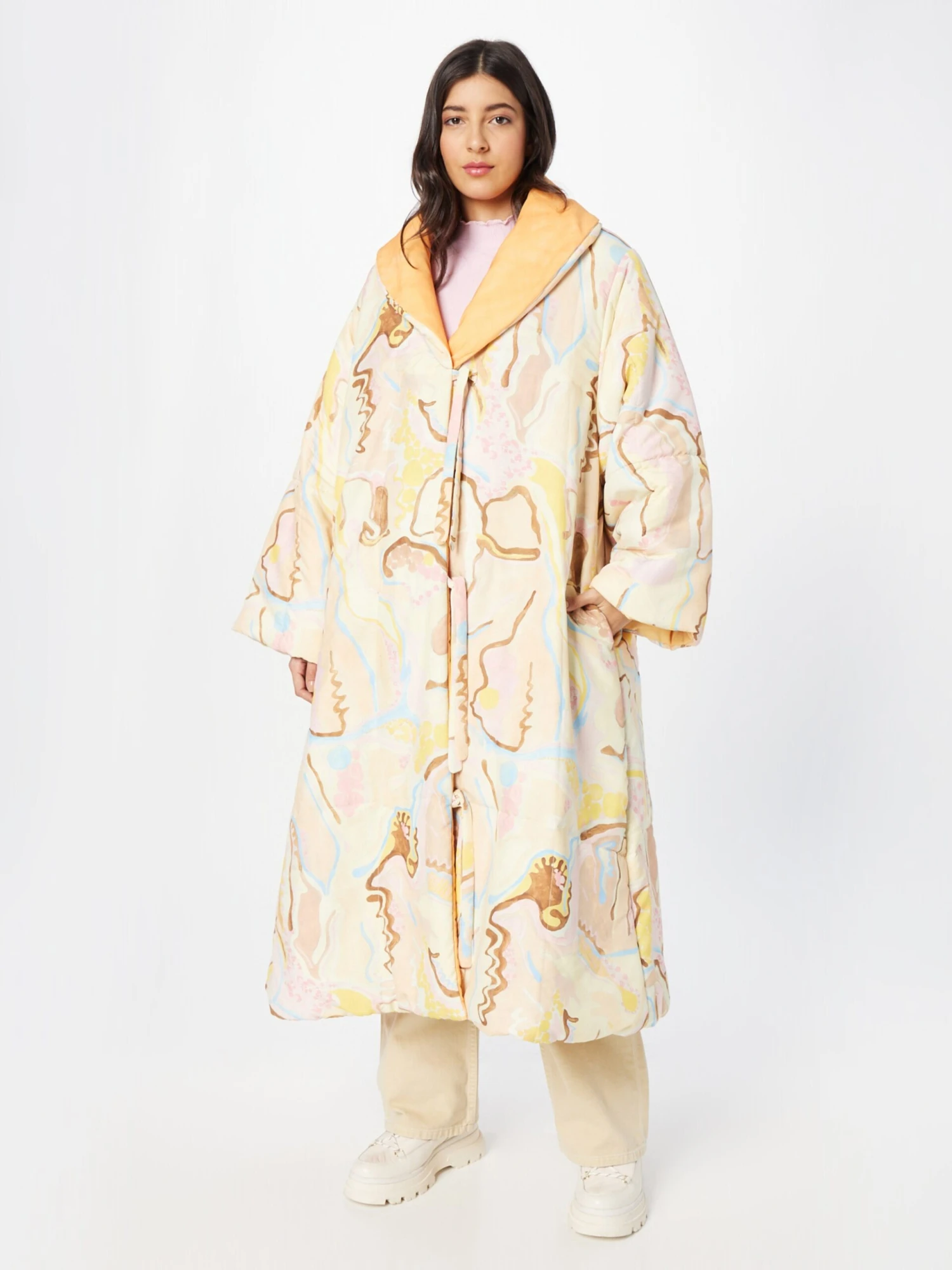 Wintermantels Wintermantel Aga Dames Gemengde Kleuren - Afbeelding 3