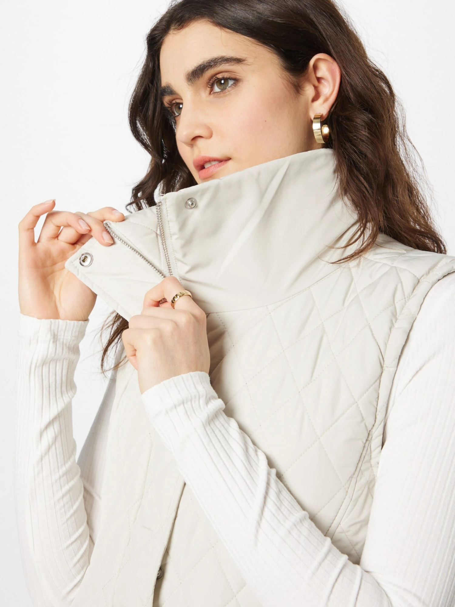 Wallis Bodywarmers Bodywarmer Dames Lichtgrijs - Afbeelding 2