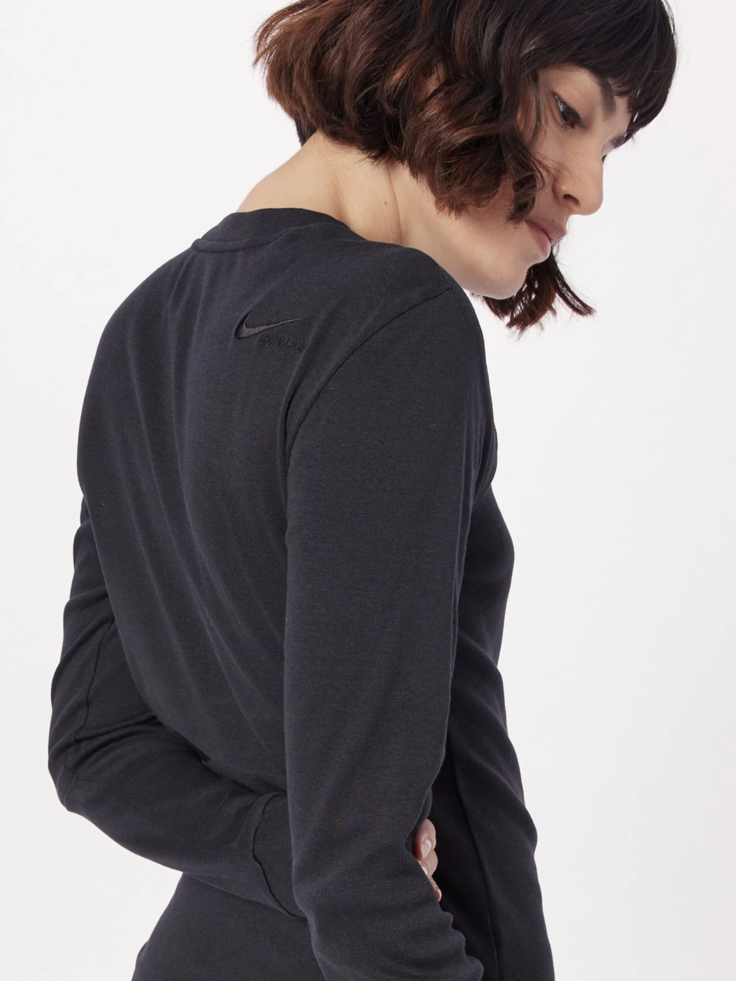 Nike Sportswear Longsleeves Shirt Dames Zwart - Afbeelding 9