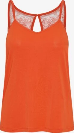 ICHI Kanten Tops Top LIKE Dames Rood