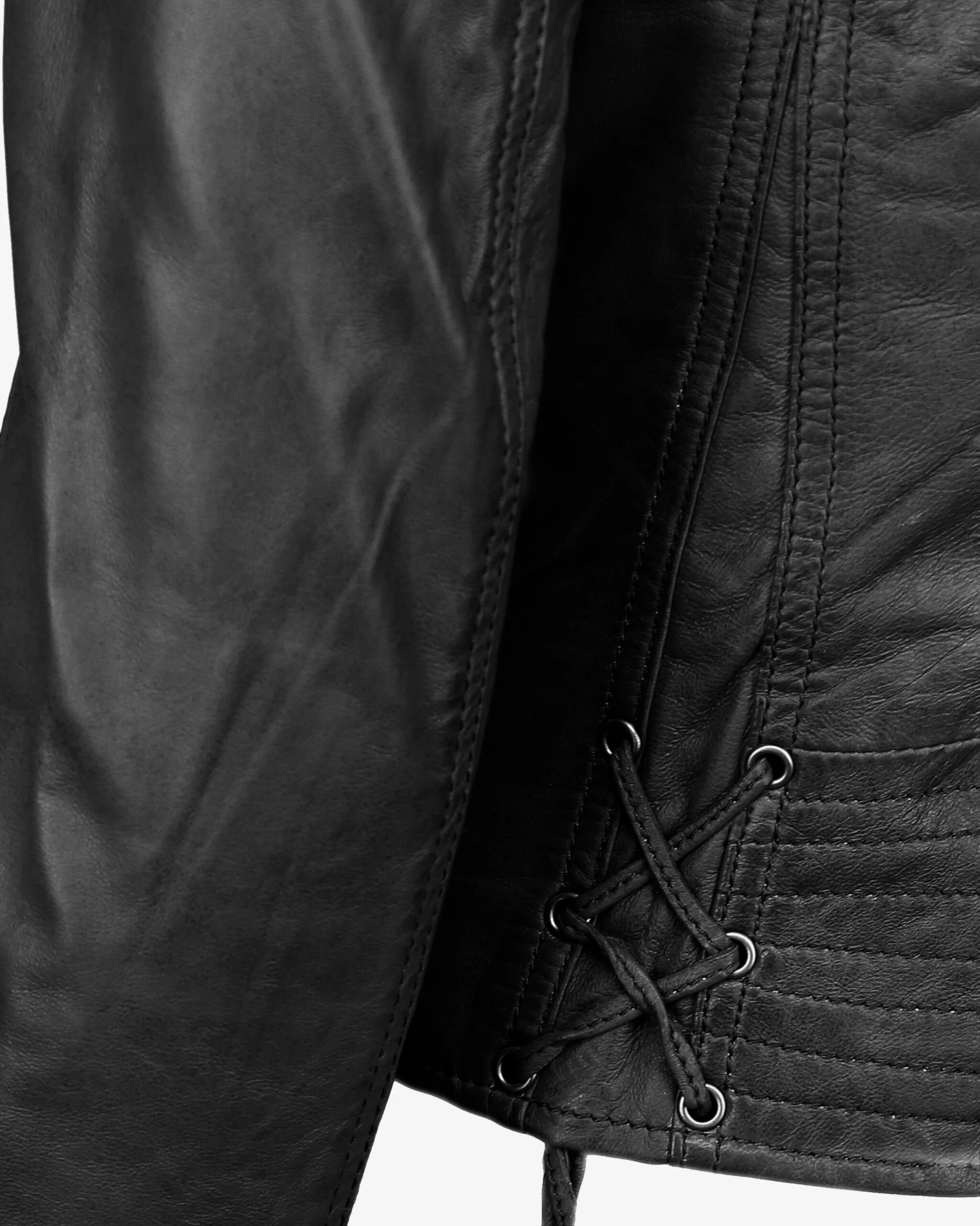 Maze Leren Jassen Tussenjas Ibiza Dames Zwart - Afbeelding 8