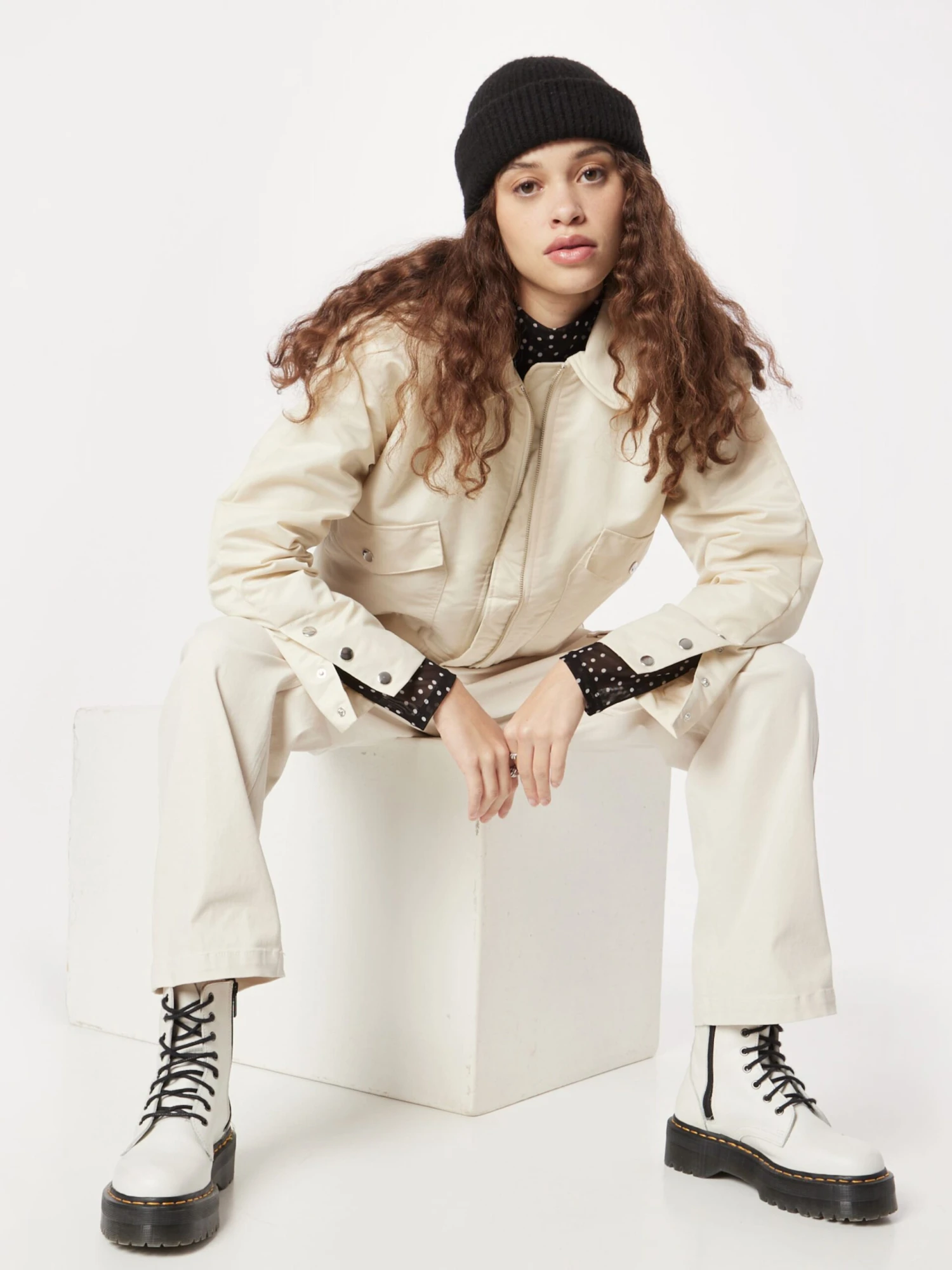 Modström Tussenjassen Tussenjas Colton Dames Sand - Afbeelding 5