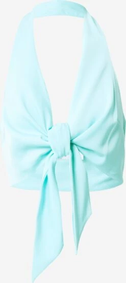 NA-KD Crop Tops Top Dames Blauw