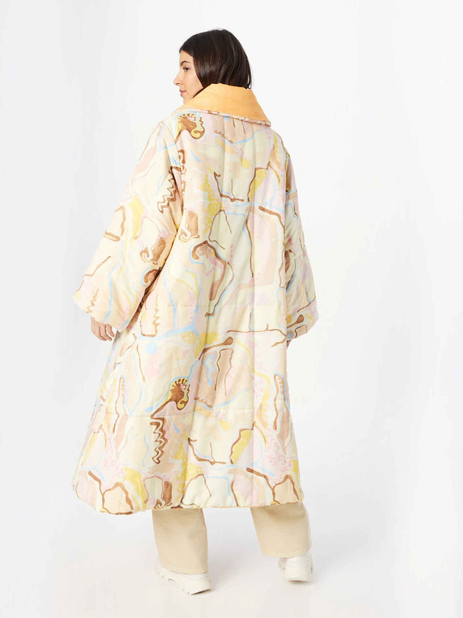 Wintermantels Wintermantel Aga Dames Gemengde Kleuren - Afbeelding 4