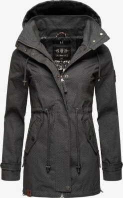 Marikoo Parkas Tussenparka Nyokoo Dames Antraciet