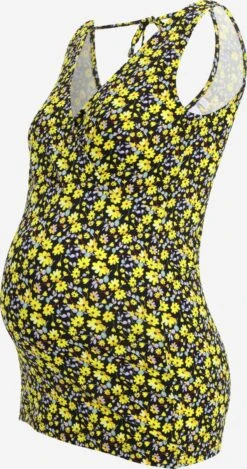 Mamalicious Tanktops Top AMBER Dames Zwart