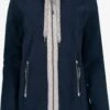 Outdoor Jassen Fleece Jas Dames Donkerblauw